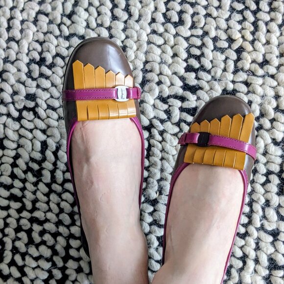 FERRAGAMO fringe flats - Picture 8 of 8